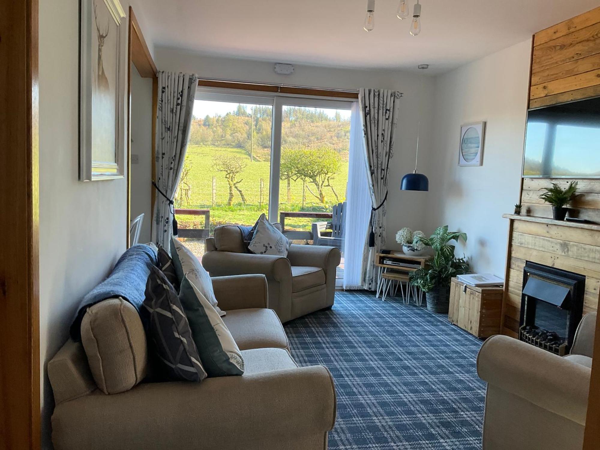 Heron Lodge, Edge Of Mabie Forest Dumfries Extérieur photo