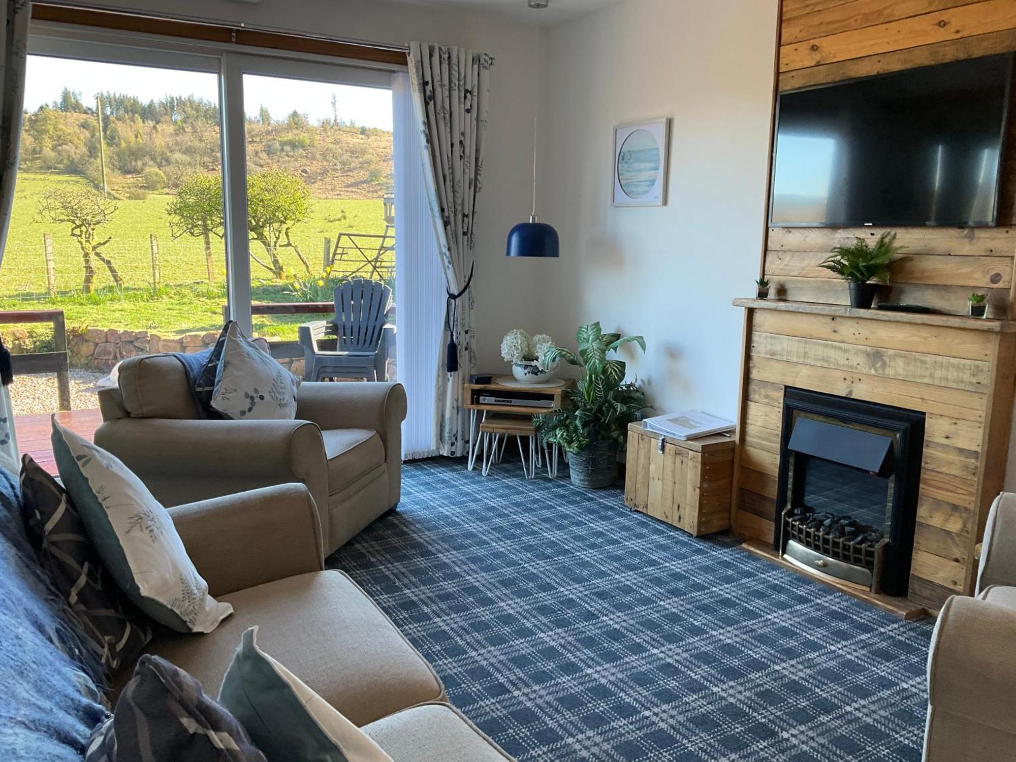 Heron Lodge, Edge Of Mabie Forest Dumfries Extérieur photo